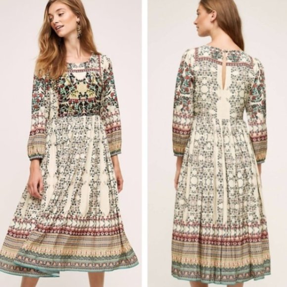 Anthropologie Dresses & Skirts - Anthropologie Bhanuni by Jyoti Far Fields Dress